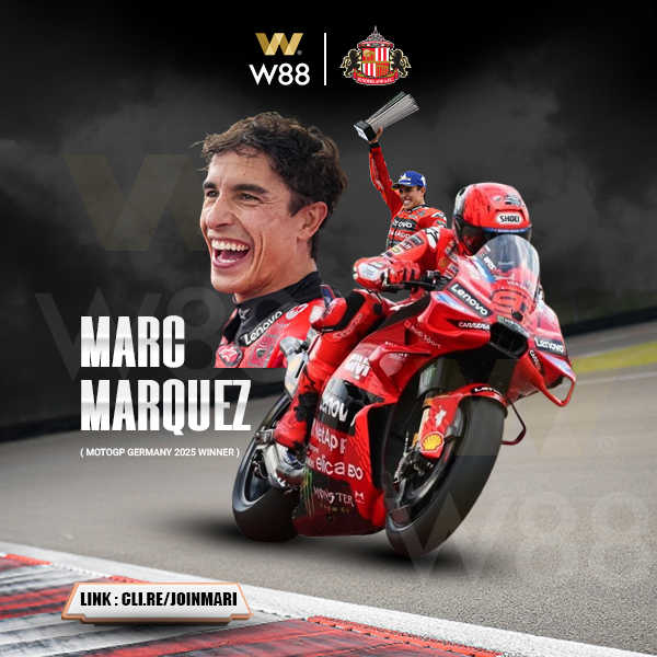 W88-Malaysia-Marc-Marquez-MotoGP-Germany-2025-Champion