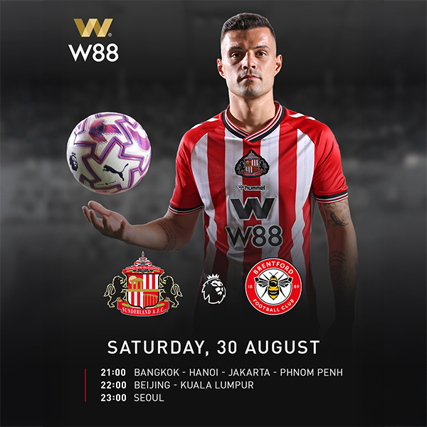 W88-Malaysia-Sunderland-English-Premier-League-Match-Fixtures-2025-26